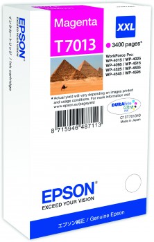 Epson T7013 Pembe Orjinal Kartuş