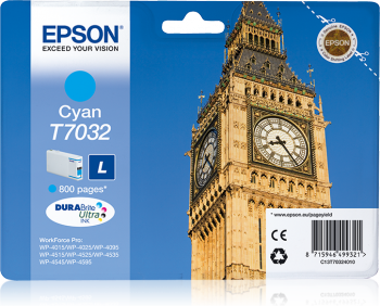 Epson T7032 Mavi Orjinal Kartuş