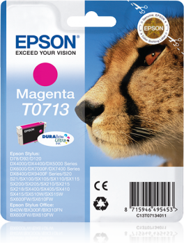 Epson T0713 Pembe Orjinal Kartuş