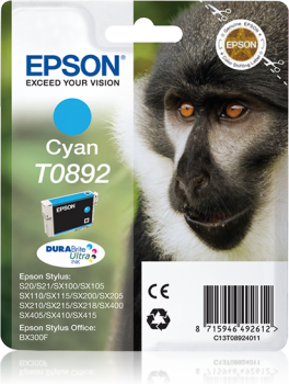 Epson T0892 Mavi Orjinal Kartuş