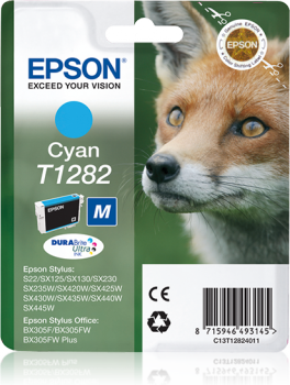 Epson T1282 Mavi Orjinal Kartuş