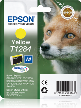 Epson T1284 Sarı Orjinal Kartuş